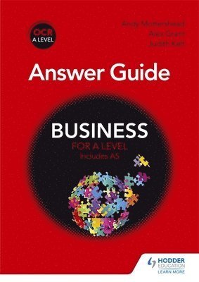 bokomslag OCR Business for A Level Answer Guide