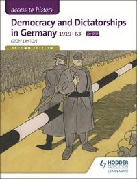 bokomslag Access to History: Democracy and Dictatorships in Germany 1919-63 for OCR Second Edition