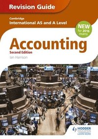bokomslag Cambridge International AS/A level Accounting Revision Guide 2nd edition