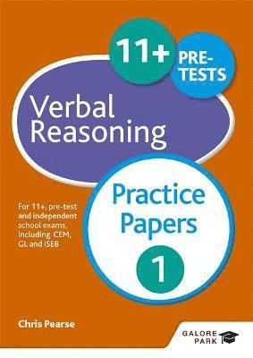11+ Verbal Reasoning Practice Papers 1 1