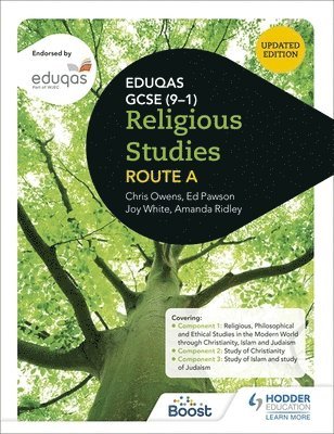 bokomslag Eduqas GCSE (9-1) Religious Studies Route A (2022 updated edition)