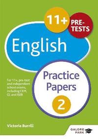 bokomslag 11+ English Practice Papers 2