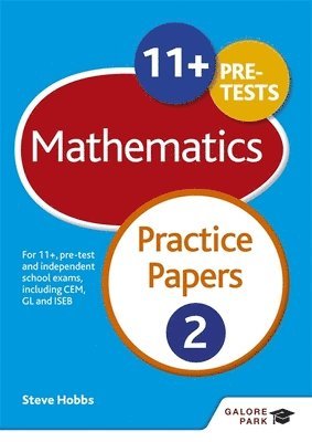 11+ Maths Practice Papers 2 1