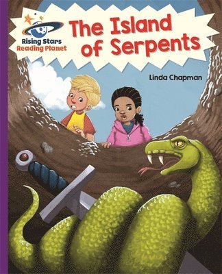 bokomslag Reading Planet - The Island of Serpents  - Purple: Galaxy