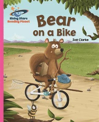 Reading Planet - Bear on a Bike - Pink B: Galaxy 1