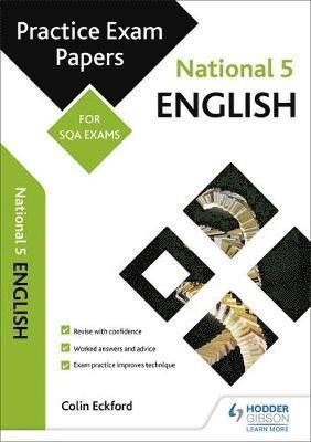 Colin Eckford - National 5 English: Practice Papers for Sqa Exams, Häftad