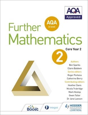 Ben Sparks, Claire Baldwin - AQA A Level Further Mathematics Core Year 2, Häftad