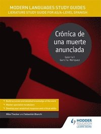 bokomslag Modern Languages Study Guides: Cronica de una muerte anunciada