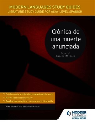 Sebastian Bianchi, Mike Thacker - Modern Languages Study Guides: Crónica de una muerte anunciada, Häftad