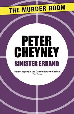 Peter Cheyney - Sinister Errand, Häftad