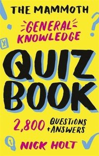 bokomslag The Mammoth General Knowledge Quiz Book