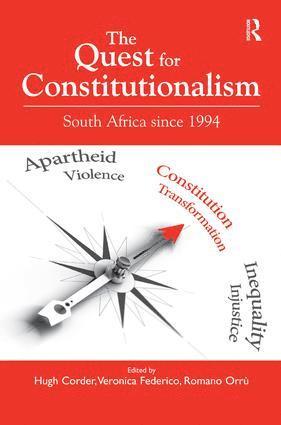 Hugh Corder, Veronica Federico - Quest for Constitutionalism, Inbunden