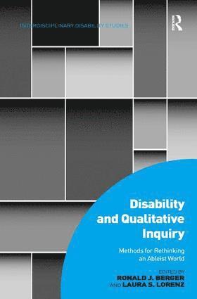 Disability and Qualitative Inquiry 1