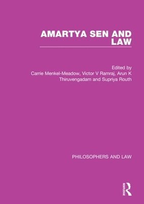bokomslag Amartya Sen and Law