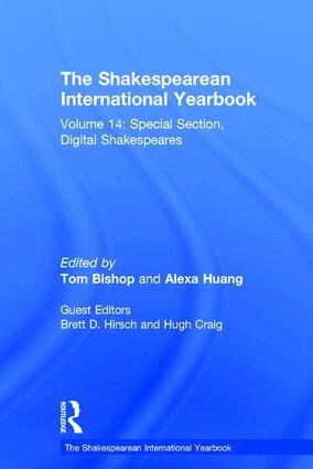Brett Hirsch, Hugh Craig - Shakespearean International Yearbook, Inbunden