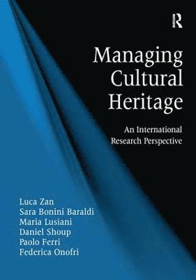 Managing Cultural Heritage 1