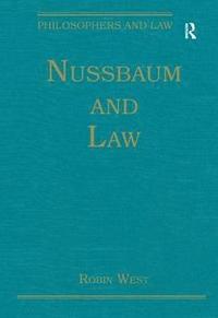 bokomslag Nussbaum and Law