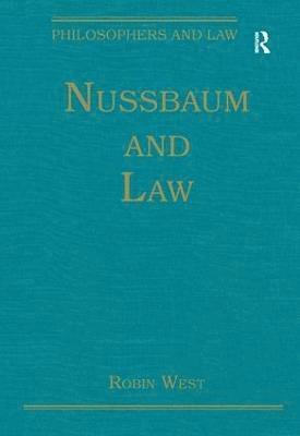 bokomslag Nussbaum and Law