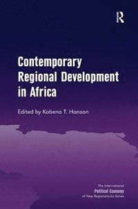 bokomslag Contemporary Regional Development in Africa