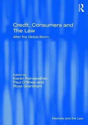 Karen Fairweather, Paul O'Shea, Ross Grantham - Credit, Consumers and the Law, Inbunden