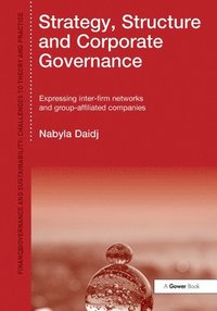 bokomslag Strategy, Structure and Corporate Governance