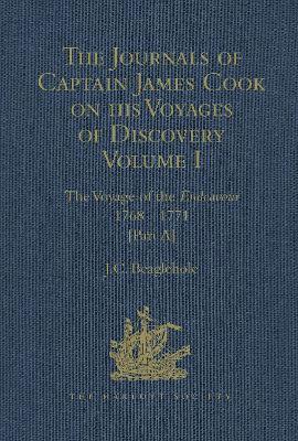 J.C. Beaglehole - The Journals of Captain James Cook on his Voyages of Discovery, Inbunden