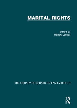 Robert Leckey - Marital Rights, Inbunden