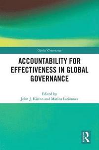 bokomslag Accountability for Effectiveness in Global Governance