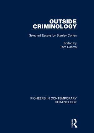 Tom Daems - Outside Criminology, Inbunden