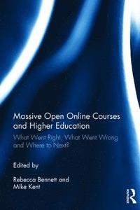 bokomslag Massive Open Online Courses and Higher Education