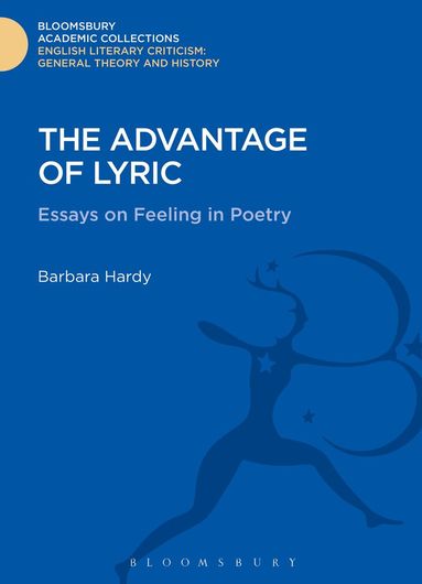 Barbara Hardy - Advantage of Lyric, Inbunden