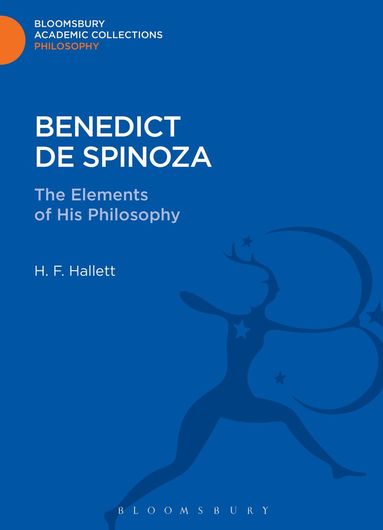 H. F. Hallett - Benedict de Spinoza, Inbunden