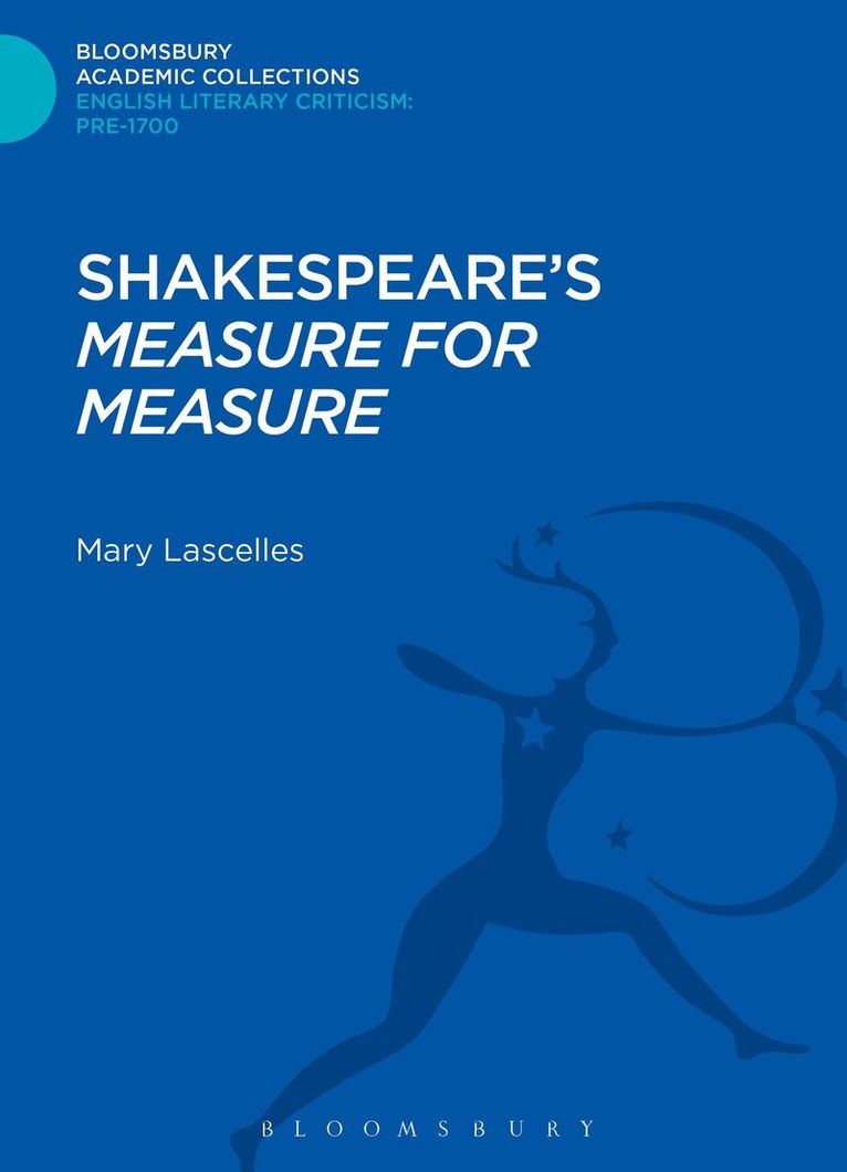 Mary Lascelles - Shakespeare's 'Measure for Measure', Inbunden