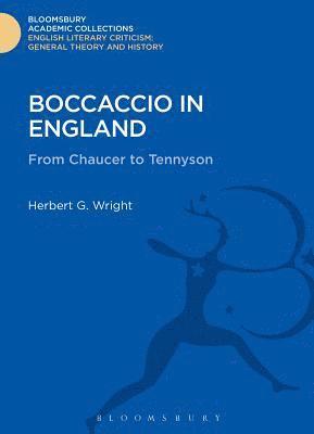 bokomslag Boccaccio in England