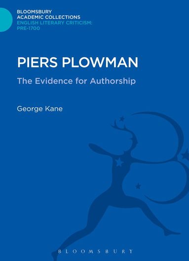 George Kane - Piers Plowman, Inbunden