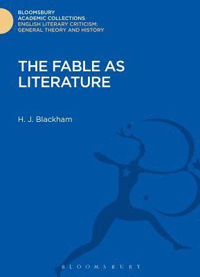 The Fable as Literature 1