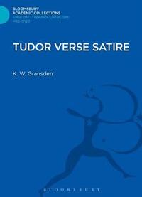 bokomslag Tudor Verse Satire