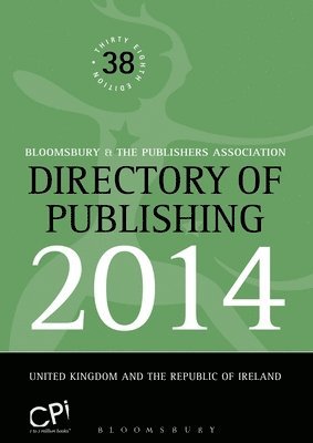 bokomslag Directory of Publishing 2014