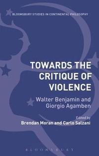 bokomslag Towards the Critique of Violence