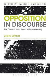 bokomslag Opposition In Discourse