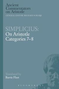 bokomslag Simplicius: On Aristotle Categories 7-8