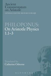 bokomslag Philoponus: On Aristotle Physics 1.1-3