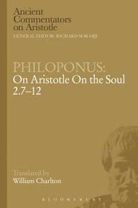 bokomslag Philoponus: On Aristotle On the Soul 2.7-12
