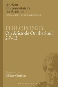 bokomslag Philoponus: On Aristotle On the Soul 2.7-12