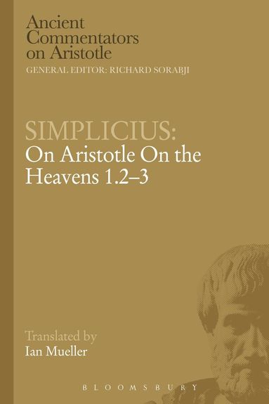 Simplicius, Richard Sorabji - Simplicius: On Aristotle On the Heavens 1.2-3, Häftad