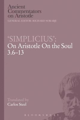 bokomslag Simplicius: On Aristotle On the Soul 3.6-13