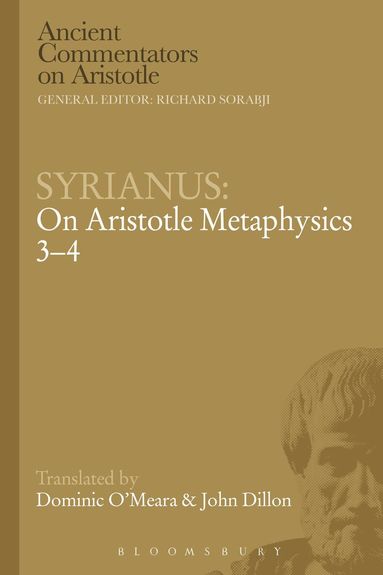 Syrianus, Richard Sorabji - Syrianus: On Aristotle Metaphysics 3-4, Häftad