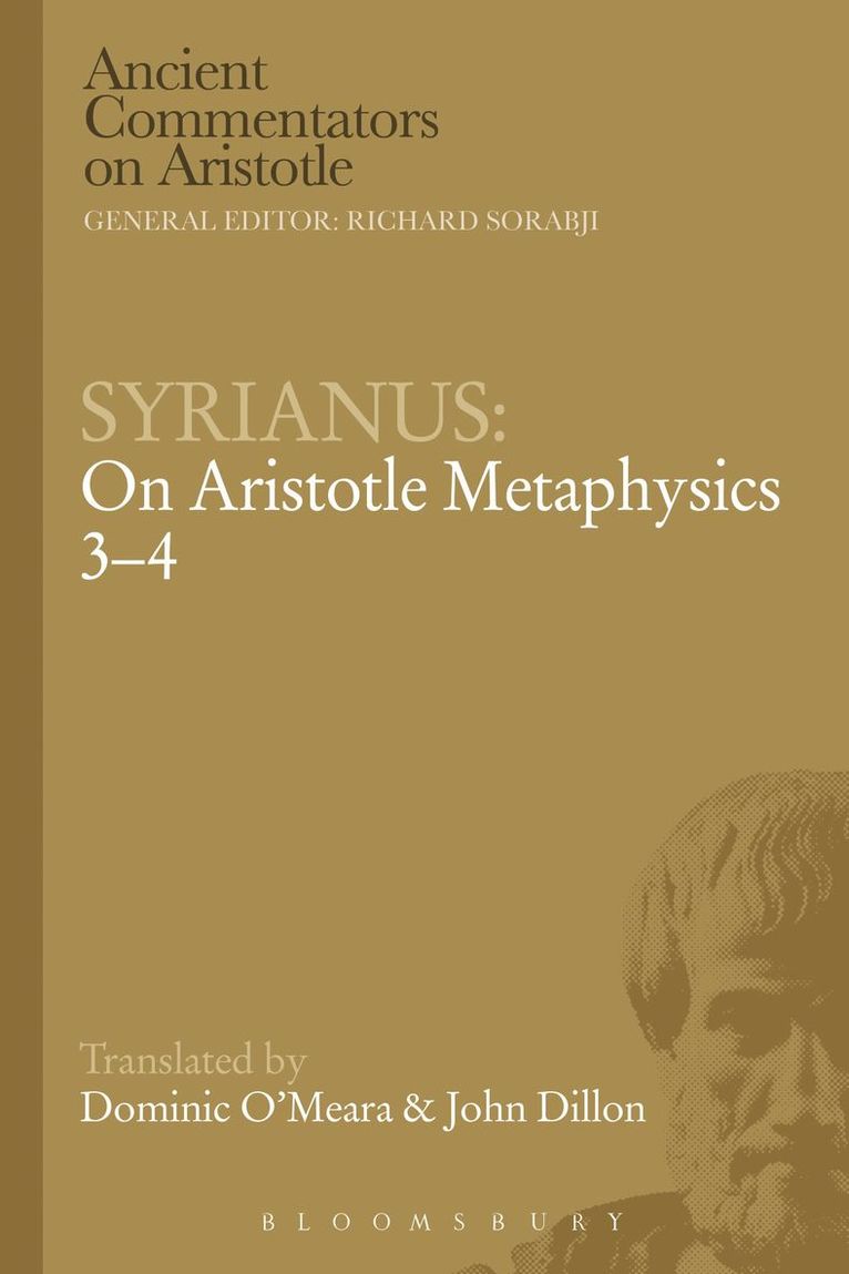 Syrianus: On Aristotle Metaphysics 3-4 1