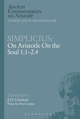 Simplicius: On Aristotle On the Soul 1.1-2.4 1