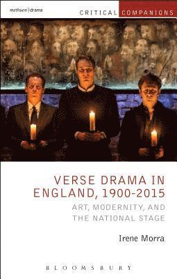 bokomslag Verse Drama in England, 1900-2015